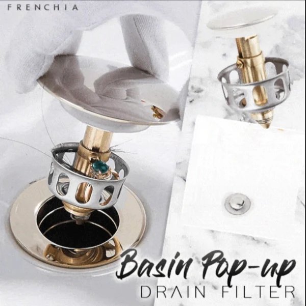 Basin Pop-Up Drain Filter