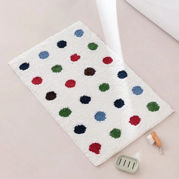 Tufting Dots Badezimmermatte