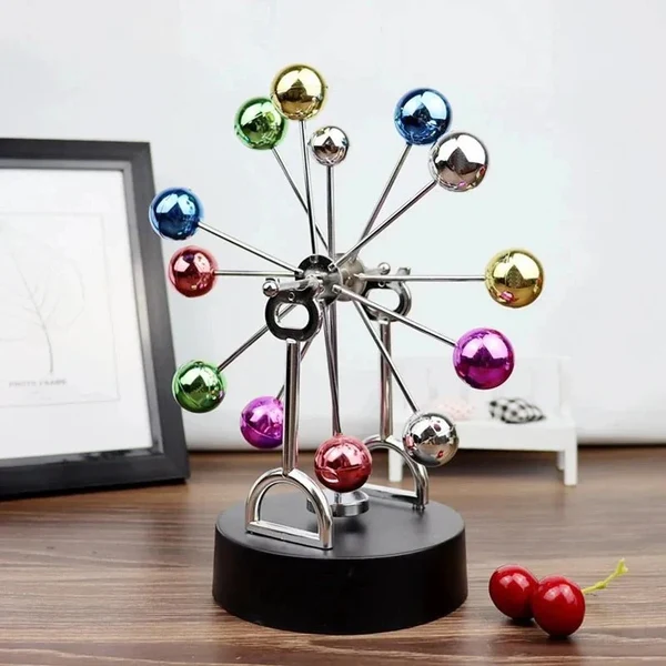 Perpetuum Mobile Riesenrad Schreibtisch Ornament aus Metall Modern Stil