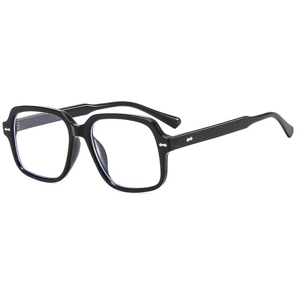 Damen Modische Brille mit quadratischem Rahmen und komfortablen Bügeln