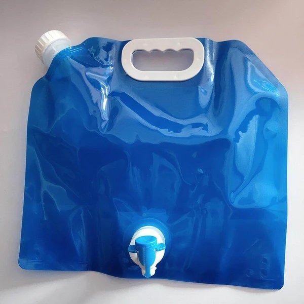 Faltbare Outdoor-Wasserbeutel mit Wasserhahn