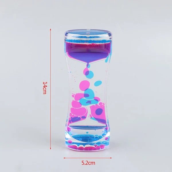 Sand Serenity Entspannende Flüssigkeitsbewegung Sanduhr