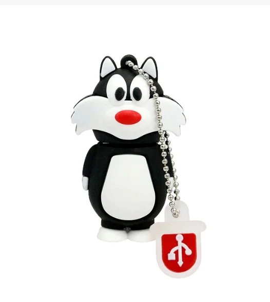 Cartoon Cat USB-Stick