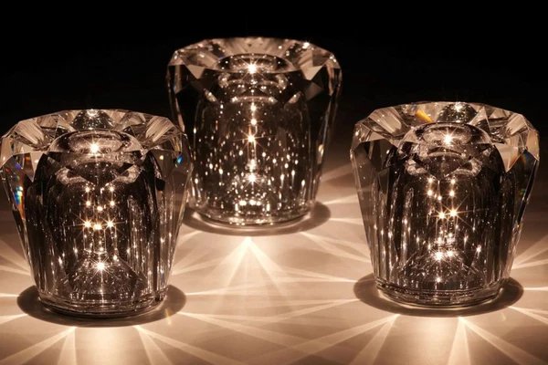 Luxus Wiederaufladbare Diamant Kristall Tischlampe - Lumière Diamant