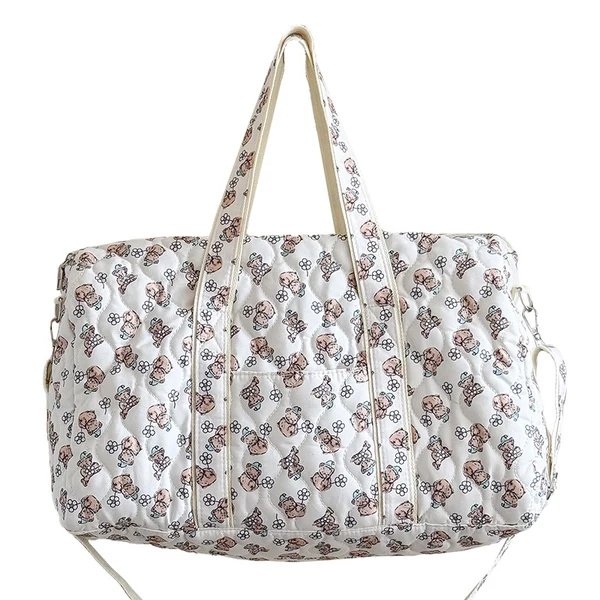 Gep quiltetes Muster Reisetasche