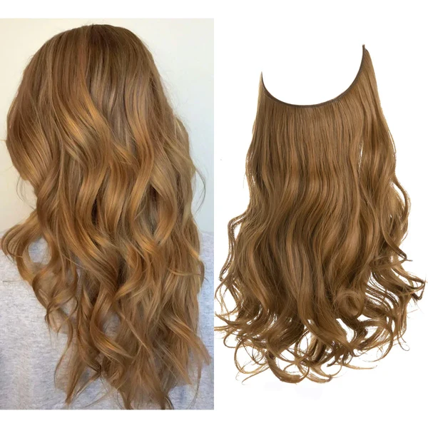SecretHair | Echthaar Extensions | Natürliches Wellen-Volumen | Blond Hover Image