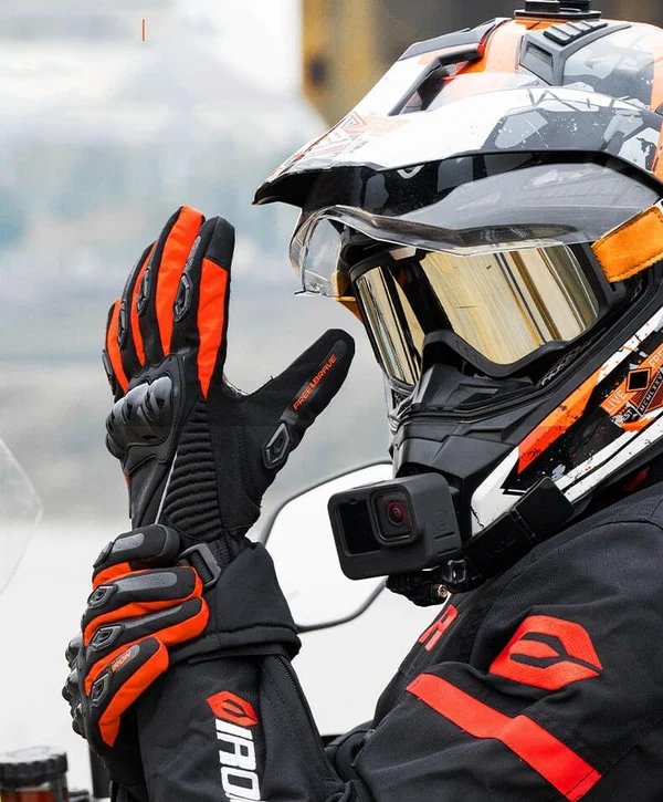 ArcticRide Wasserdichte, isolierte Motorradhandschuhe – Ultimativer Winterschutz