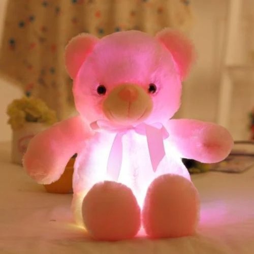 LED-beleuchteter Plüschteddybär