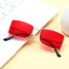Damen Designer-Sonnenbrille mit auffälligem Rahmen