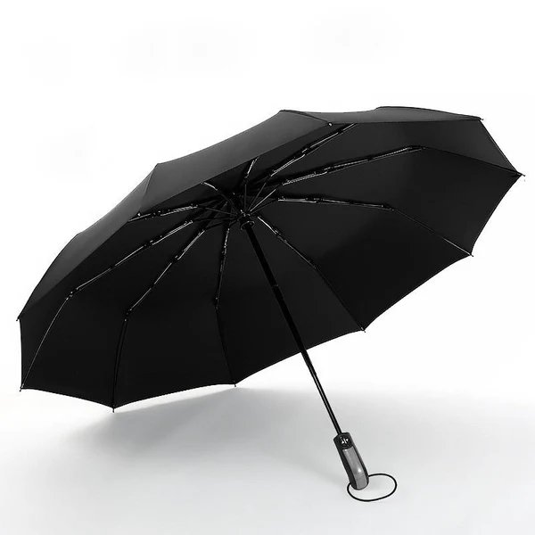 Winddicht Anti-UV Automatischer Eleganter Regenschirm