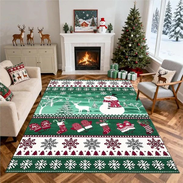Weihnachts-Themen Teppich Hover Image