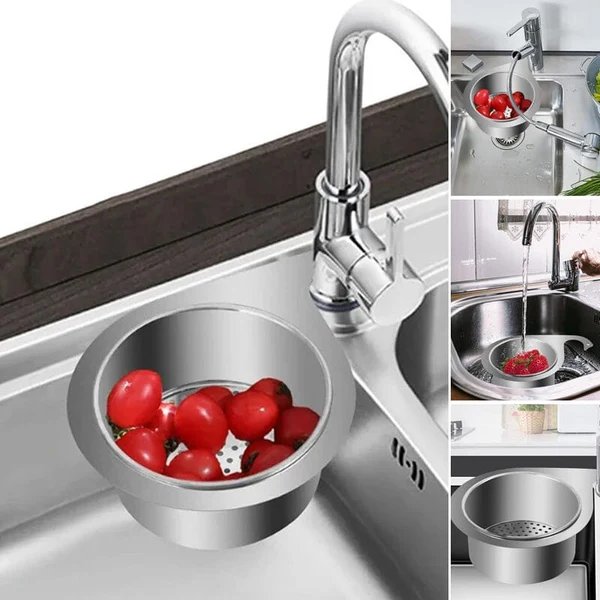 Edelstahl Schwanen Waschbecken Abflusskorb