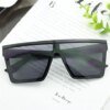 Damen Oversized Sonnenbrille mit modernem rechteckigem Rahmen