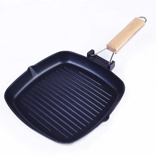 Nicht-klebende Gusseisen Steakpfanne