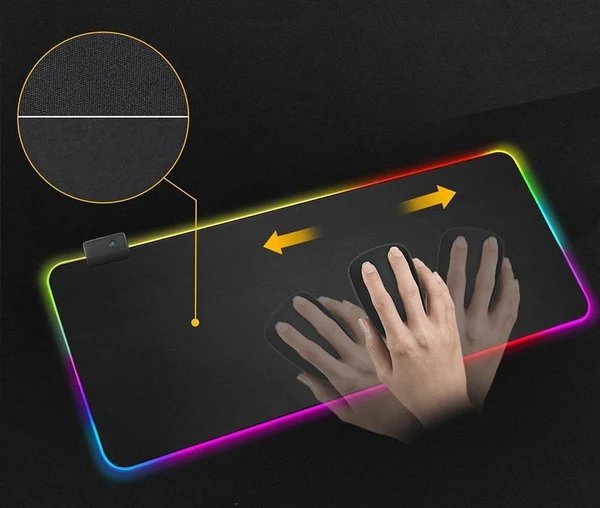 13 Lichtmodus RGB Mauspad Hover Image