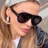 Damen oversized Brille