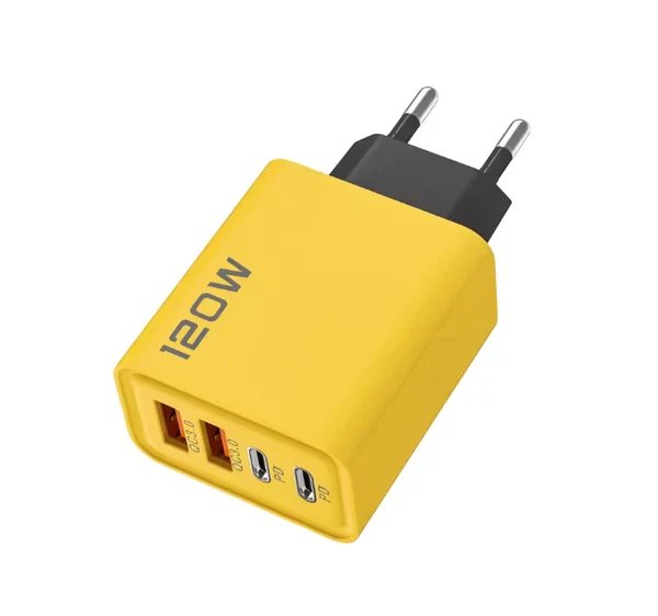 120W USB-Schnellladegerät mit 4 Ports