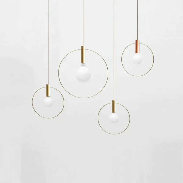 Nordic Ring-Pendelleuchte – modernes Industriedesign