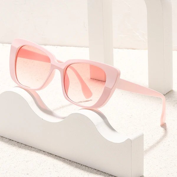 Damen modische quadratische Sonnenbrille mit komfortablem Tragegefühl