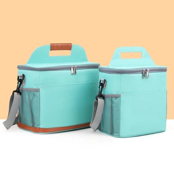 Damen isolierte Picknicktasche