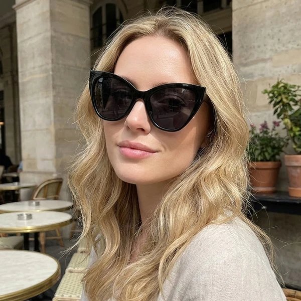 Damen Cat-Eye Sonnenbrille mit UV-Schutz und modernem Rahmen