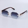 Damen stilvolle Sonnenbrille im modischen Achtkant-Design mit hochwertigem Rahmen