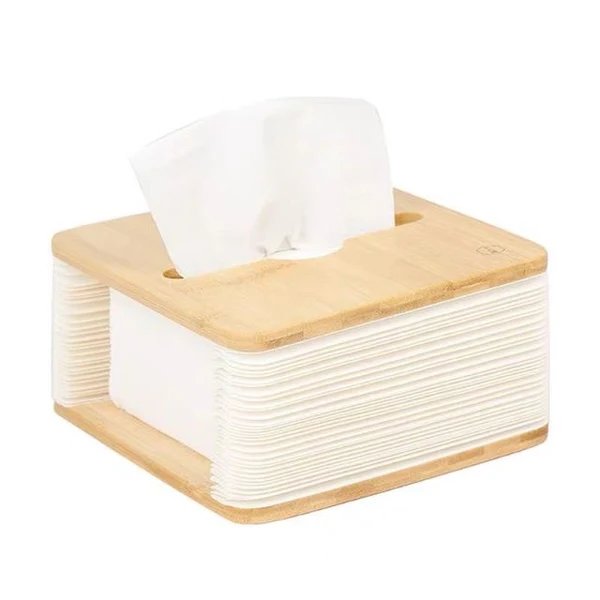 Nordic Bamboo Faltbare Taschentuchbox