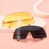 Damen sportliche Sicherheits-Sonnenbrille mit modernem, transparentem Design
