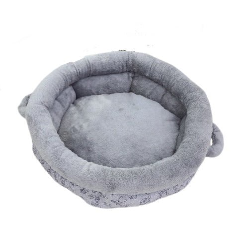 Weiches Plüsch Nest Hundebett Hover Image