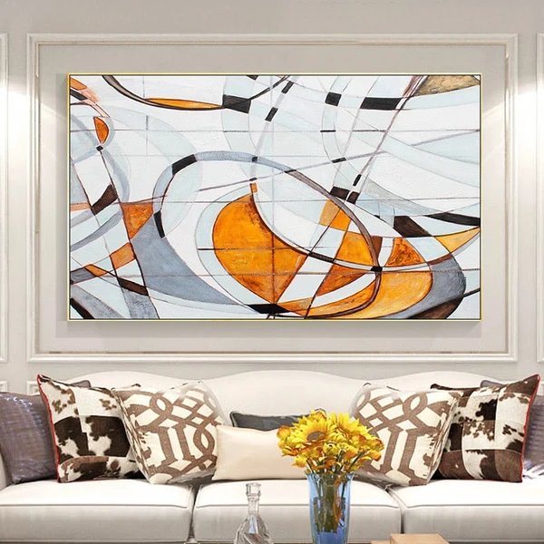 Orange Spread Out - Leinwandbild