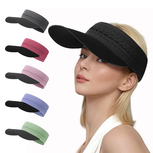 Damen Sportliche Sonnenblende mit atmungsaktivem Netzdesign