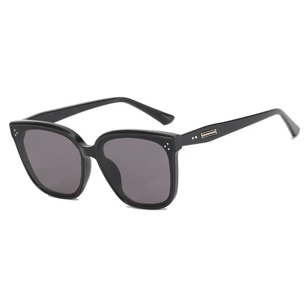 Damen moderne oversized Sonnenbrille mit elegantem, breitem Rahmen