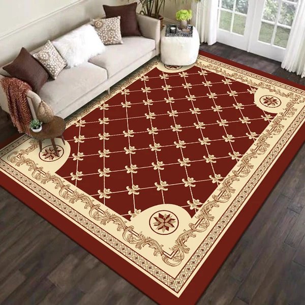 Elegante geometrische Muster-Teppich Hover Image