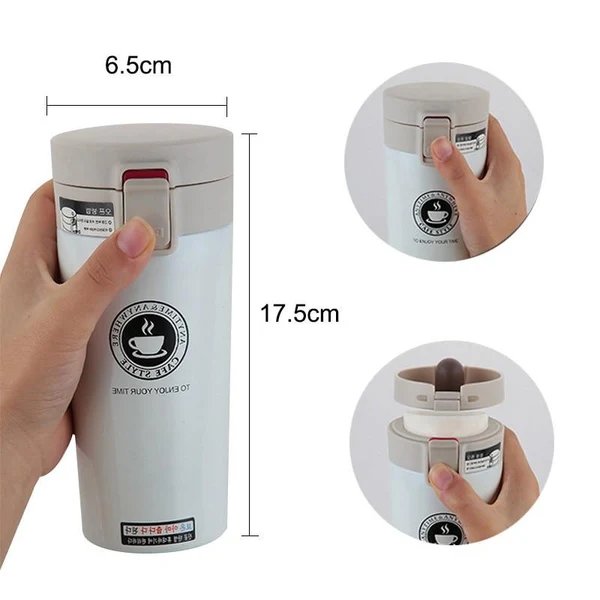 380 mL Edelstahlisolierter Becher Thermos Hover Image