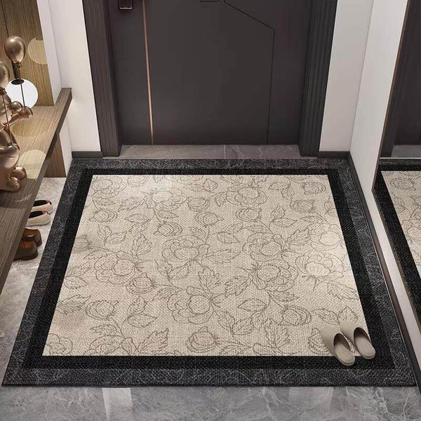 Elegante Florale Eingangsmatte