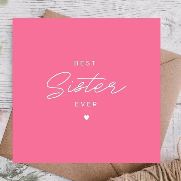 Beste Schwester aller Zeiten | Geburtstagskarte