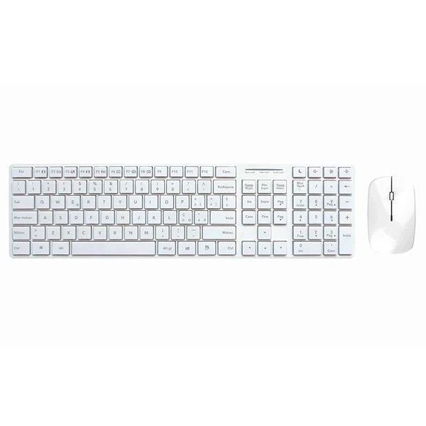 Elegantes Kabelloses Tastatur- und Maus-Set mit Präzisionssteuerung Hover Image