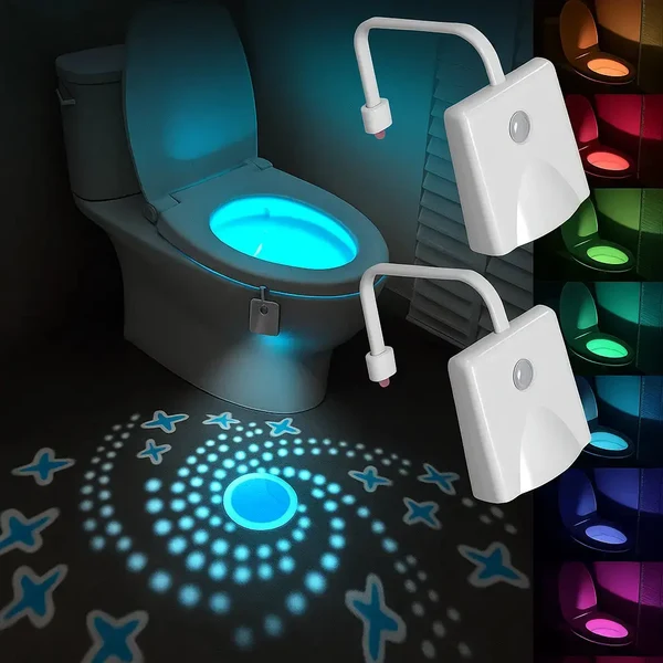 LED Toilettenlicht mit Bewegungssensor – Praktisches Geschenk