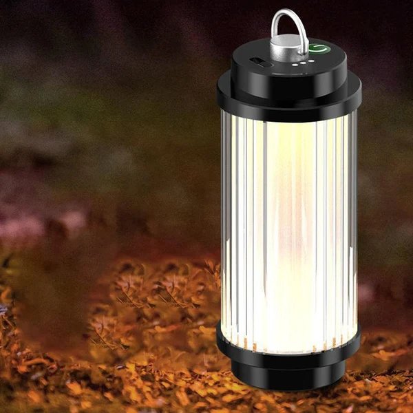 Moderne Minimalistische Tragbare Zylinder Metall ABS USB LED Außenleuchte Für Garten