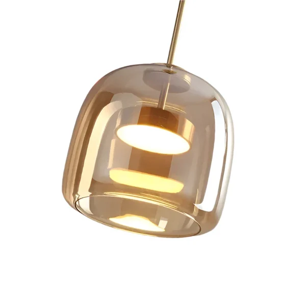 NordicGlow - Minimalistische LED Pendelleuchte für einen zeitlosen Look