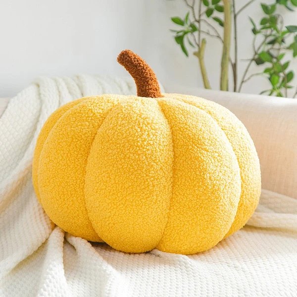 Weiche Pumpkin-Plüsch-Halloween-Kissen