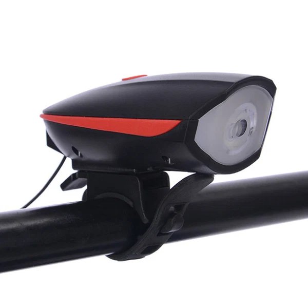 Wiederaufladbare USB-Mountainbike-Frontleuchte Hover Image