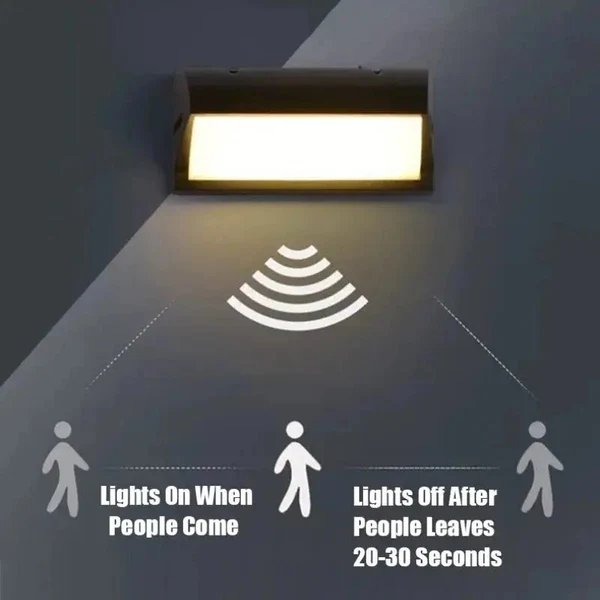 Wetterbeständige LED-Außenbeleuchtung – Smart Motion Sensor