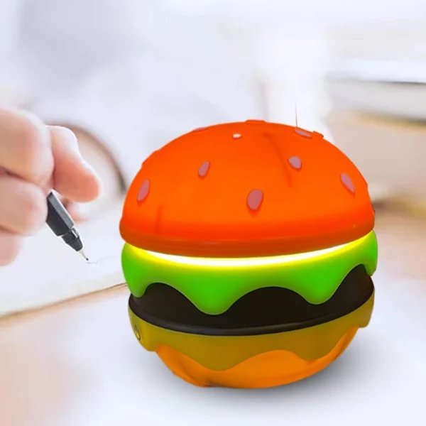 Faltbare Drahtlose Einzigartige Hamburger Tischlampe