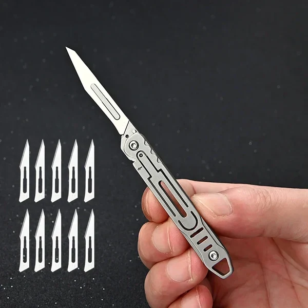 Austauschbare Klingen Faltbares EDC-Messer