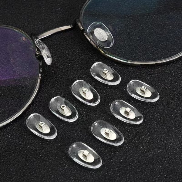 Transparente Brillen-Nasenpads