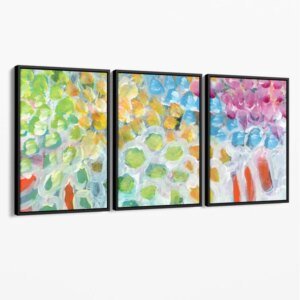 Abstrakte Kunst Sommerfrüchte Leinwand Hover Image