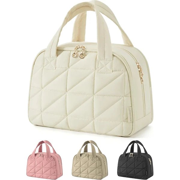 Kosmetiktasche mit Gepolstertem Innenfach