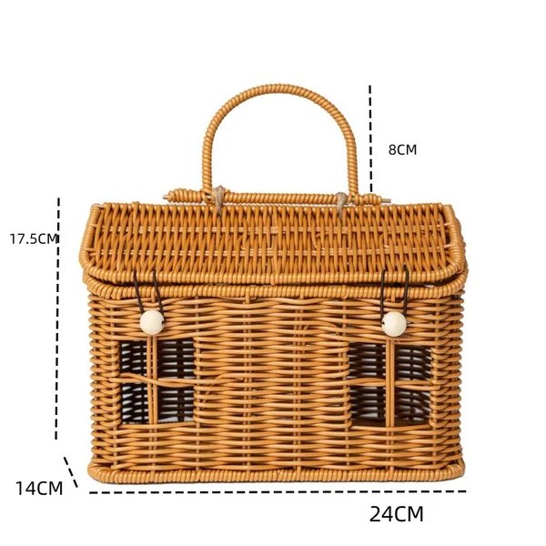 Damen Handgefertigter Picknickkorb