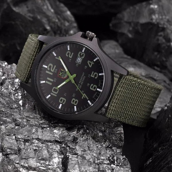 Taktische Herren Uhr AdventureTime – Wasserdicht und Stoßfest mit LED